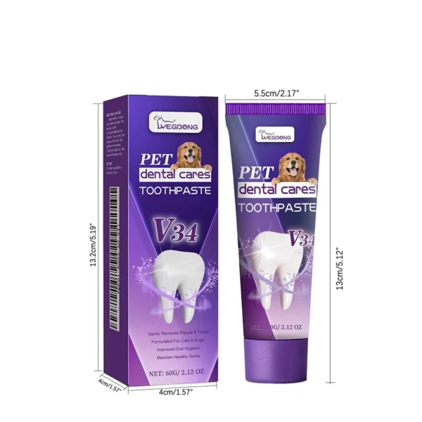 60g Cat Toothpaste for Gum Disease & Bad Breath - Image 6