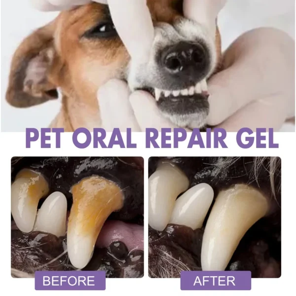 Cat Toothpaste Repair Gel: Stain Remover, Prevents Calculus for Pet Teeth - Image 3