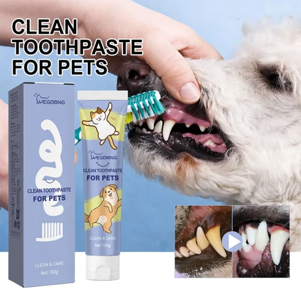 Cat Toothpaste: Pet Dental Cleaning for Dogs and Cats.