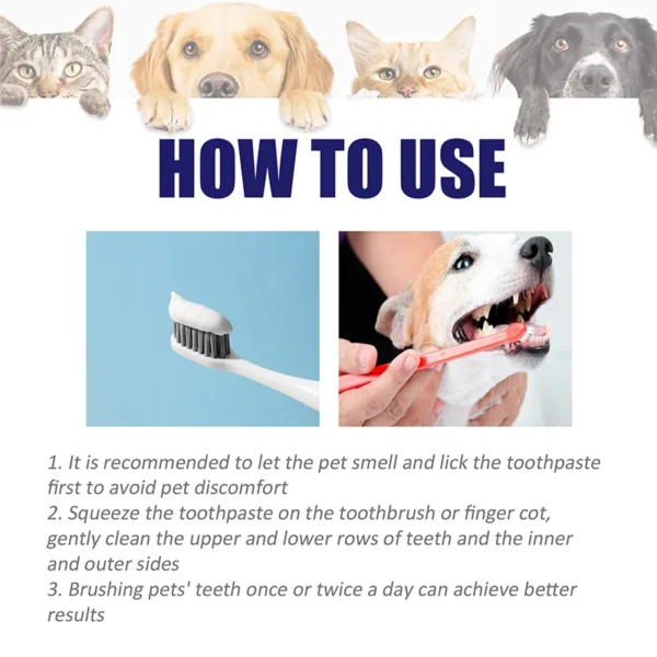 60g Cat Toothpaste for Gum Disease & Bad Breath - Image 4