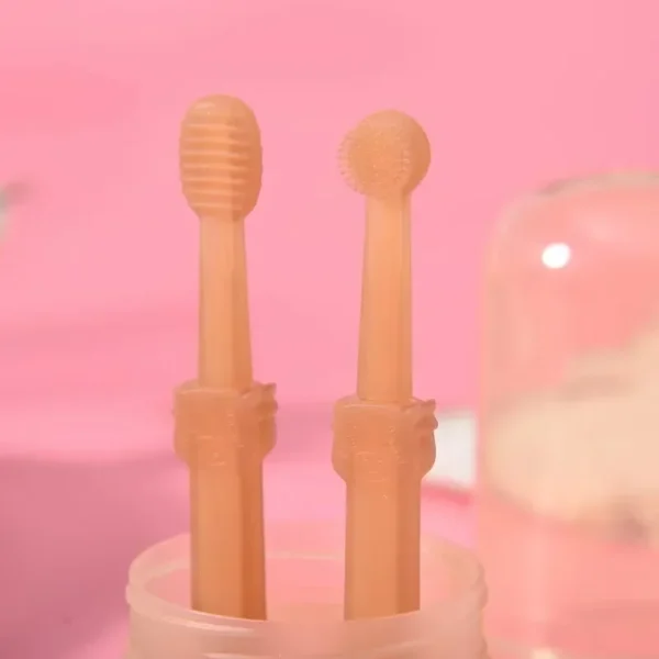 Cat Toothpaste Silicone Soft Toothbrush Kit For Pet Teeth Cleaning - Image 3