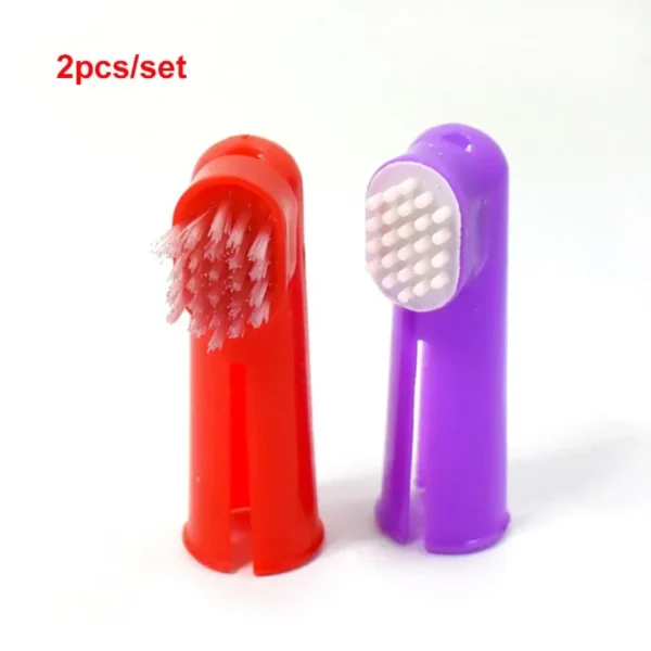 2PCS Pet Dog Toothbrush Set For Teeth Cleaning And Hygiene Care - Image 4