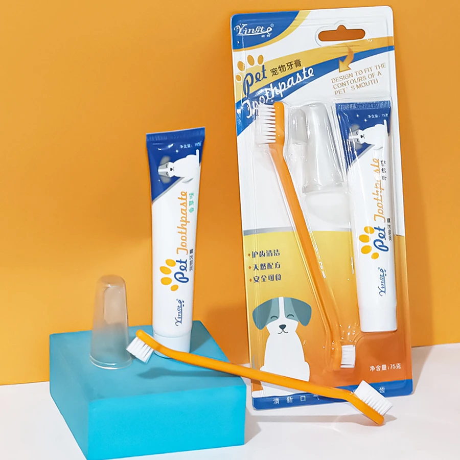 Cat Toothpaste Toothbrush Set 2025: Complete Pet Dental Care Solution - Image 2