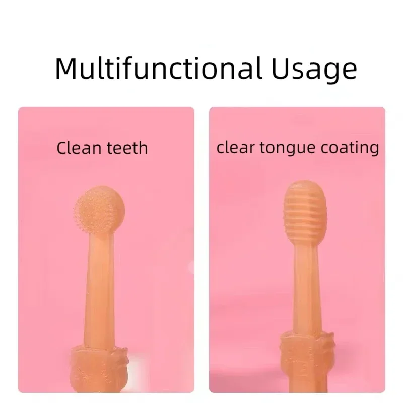 Cat Toothpaste Silicone Soft Toothbrush Kit For Pet Teeth Cleaning - Image 6