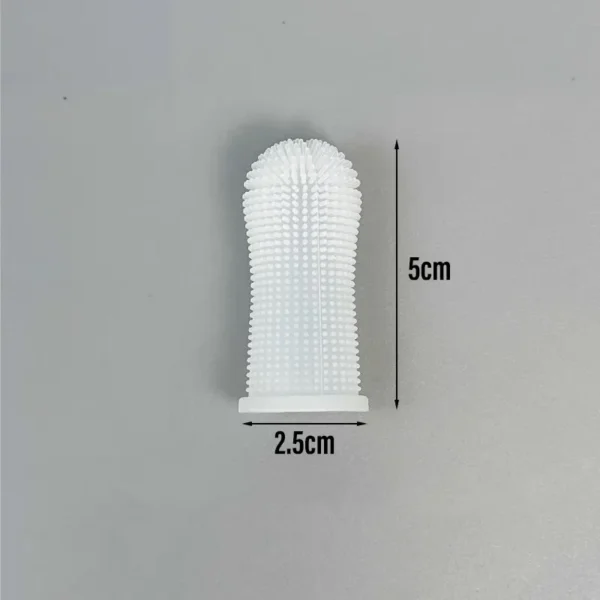 Cat Toothpaste Finger Cots: Clear Silicone Brushes for Pet Oral Cleaning - Image 6