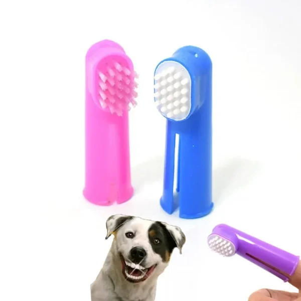 2PCS Pet Dog Toothbrush Set For Teeth Cleaning And Hygiene Care - Image 2