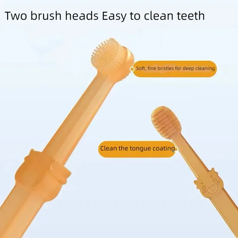 Cat Toothpaste Silicone Soft Toothbrush Kit For Pet Teeth Cleaning - Image 5
