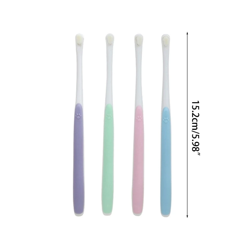 Cat Toothpaste Small-Head Brush, Soft Bristles for Fresh Breath Care - Image 6