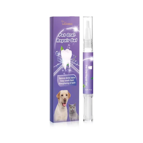 Cat Toothpaste Repair Gel: Stain Remover, Prevents Calculus for Pet Teeth - Image 2