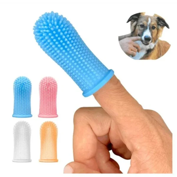 Cat Toothpaste: Pet Finger Toothbrush